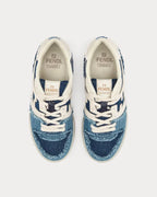 Match Denim Blue Low Top Sneakers