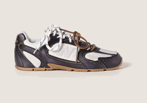 530 SL Runner – Deco’ Calf Leather & Suede Edition (Black / White)