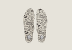 Air Max 1 "Notebook Doodles"  Sail / Navy / Burgundy