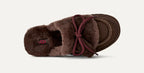 Disquette Heritage Platform Slippers – Dark Brown