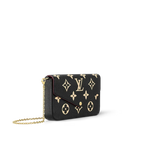 Felicie Pouch Black Beige