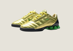 Total 90 Shox Secutor Maha Amsterdam Metallic Gold Green