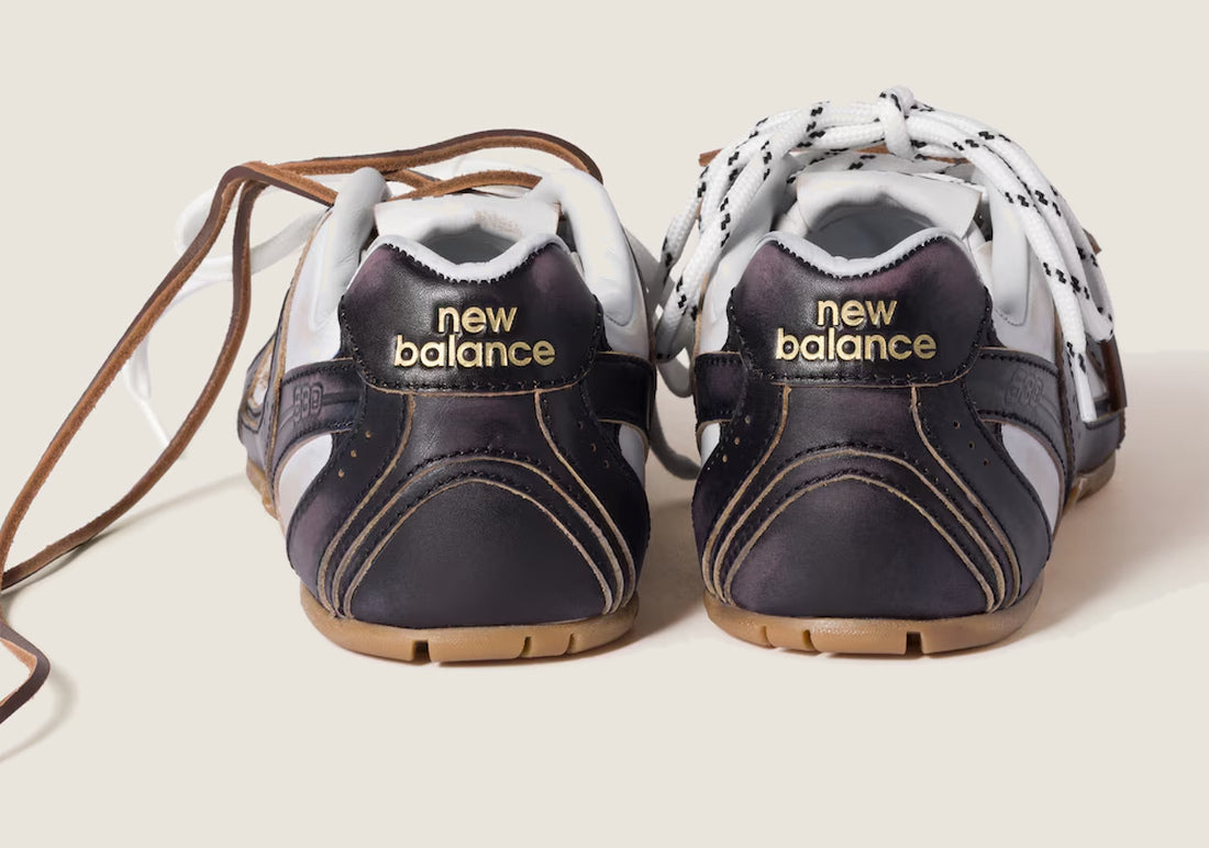 530 SL Runner – Deco’ Calf Leather & Suede Edition (Black / White)