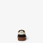 Match Low Top Sneakers – Cream & Brown