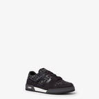 Match FF Low Top Sneakers – Triple Black