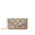 Felicie Pouch Monogram Cream