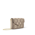 Felicie Pouch Monogram Cream