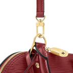 Alma BB Red Monogram Print