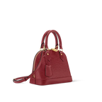 Alma BB Red Monogram Print