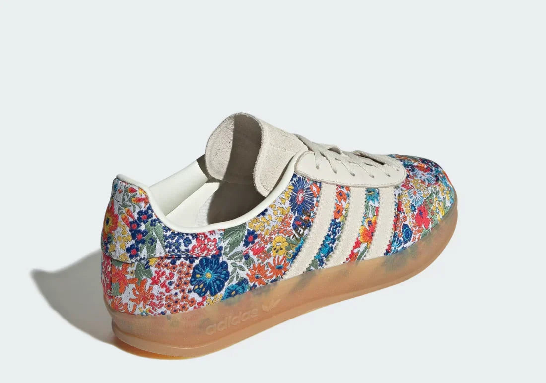 Samba OG- Liberty London Off White gum Collegiate Green