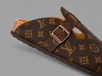 Brown Monogram Buckle Clogs - Limited Edition