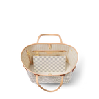 Never Full MM Damier Azur Canva