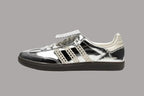 Metallic Silver Heritage Sneakers – Premium Retro Edition