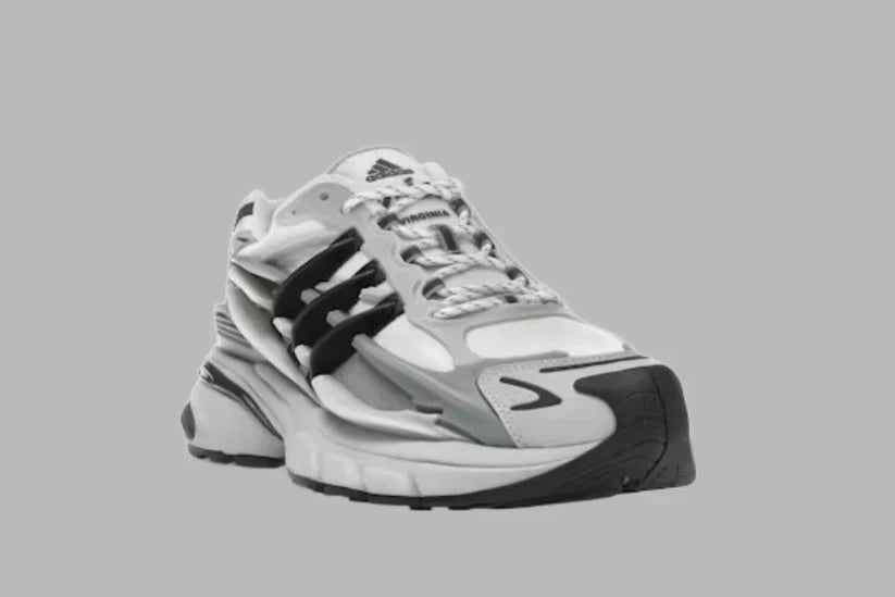 VIRGINIA Jellyfish Wave Pro Trainers Solid Grey Black Edition