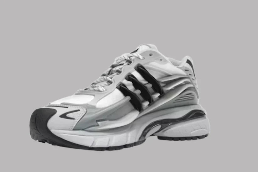 VIRGINIA Jellyfish Wave Pro Trainers Solid Grey Black Edition