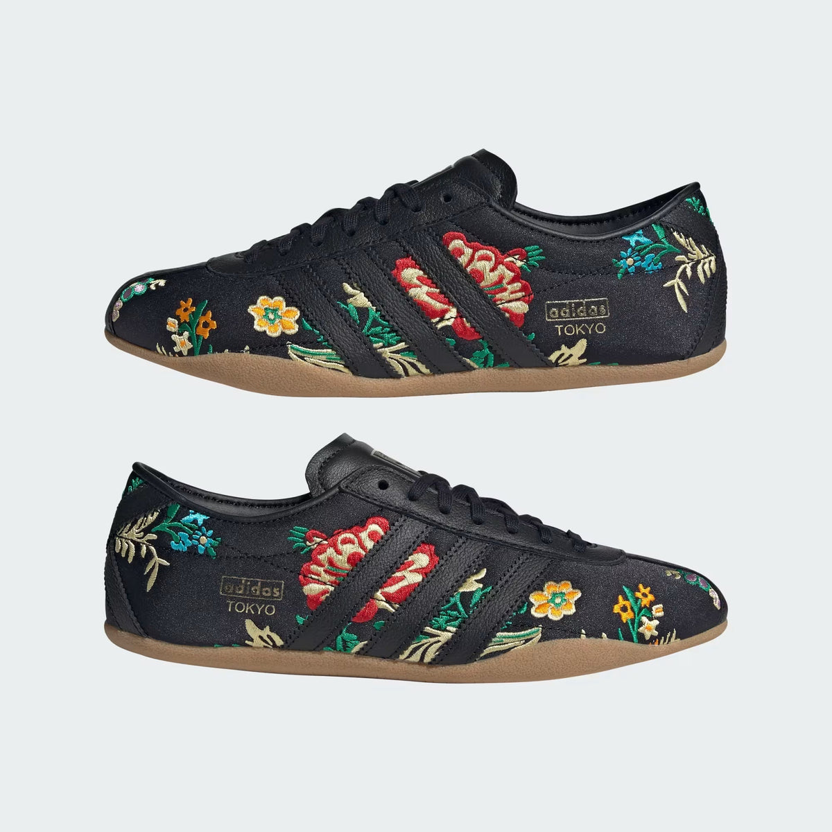 TOKYO Shoes – Black Floral