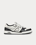 Match Leather Low Top Sneakers – Black & White